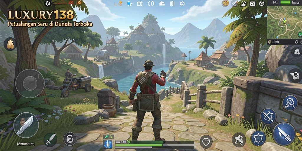 Gameplay seru di dunia terbuka LUXURY138 yang memukau.