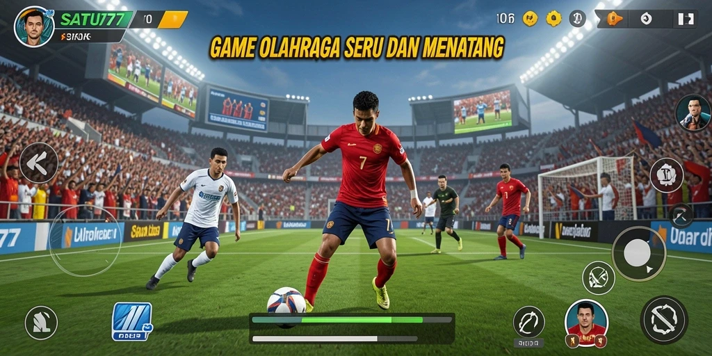 Screenshot gameplay SATU77 yang mendebarkan dan penuh aksi.