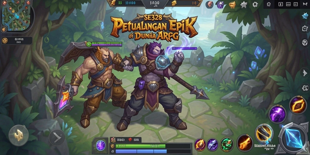 Tangkapan layar gameplay SE328 yang menampilkan aksi pertempuran yang mendebarkan.