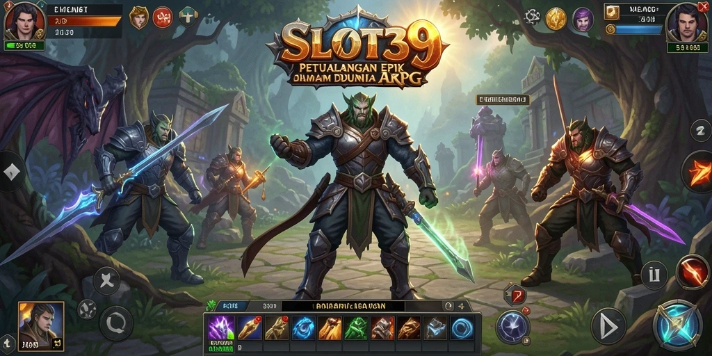 Tampilkan aksi mendebarkan dalam gameplay ARPG SLOT39.