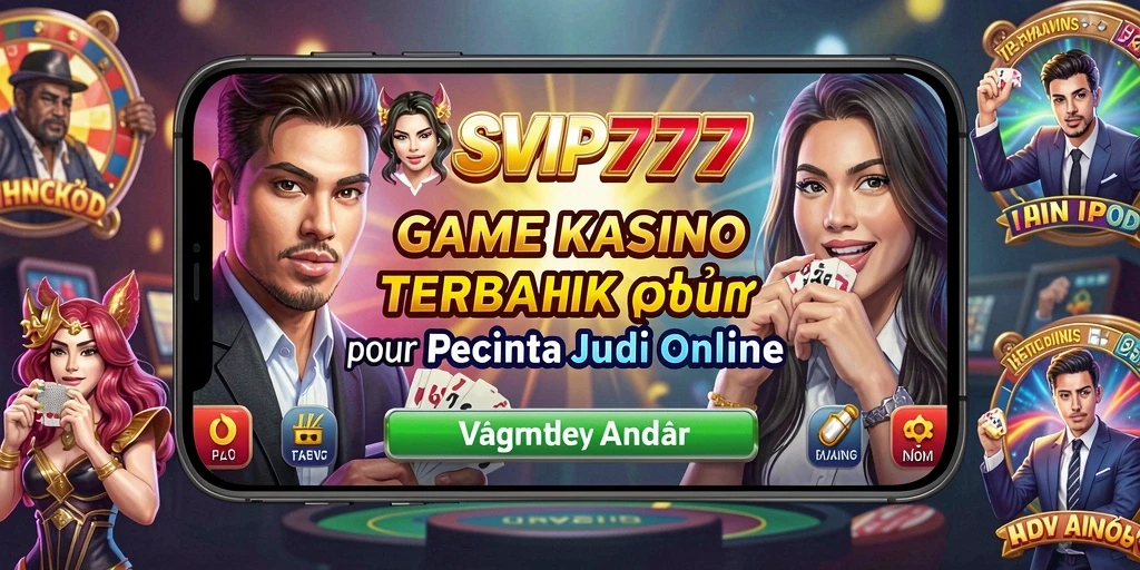 Tampilan gameplay kasino yang menegangkan dan menarik di SVIP777.
